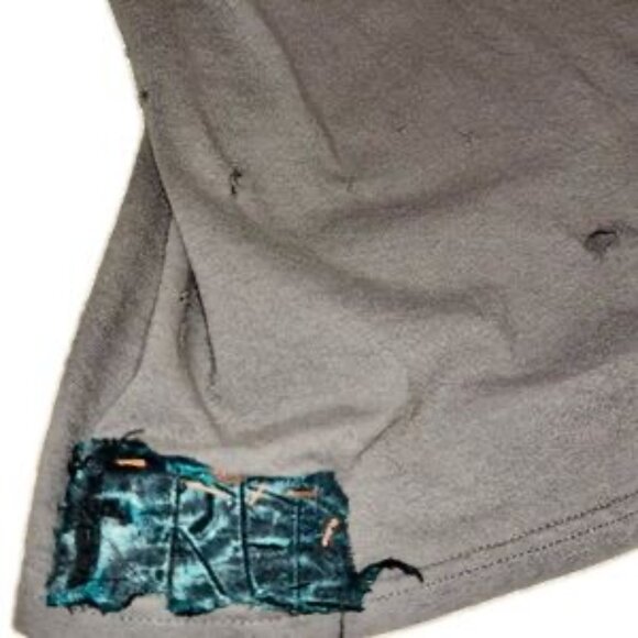 Kurt cobain nirvana face t distressed original rare hand painted brand new FREE - Picture 10 of 10